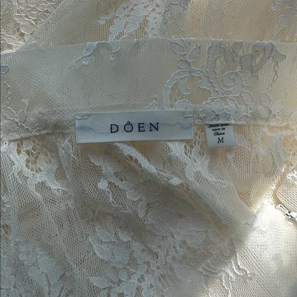 New DOEN Sebastiane Skirt, sea salt, Size M - Picture 13 of 14